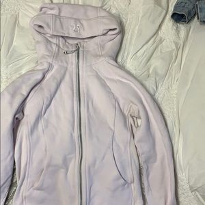 Light pink lulu lemon hoodie